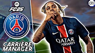 FC25  CARRIERE MANAGER PSG 2  UN PREMIER TROPHÉE [upl. by Nyliahs]