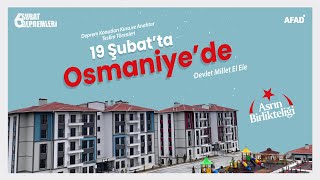 Osmaniye Deprem Konutları Kura Çekilişi [upl. by Ellegna959]