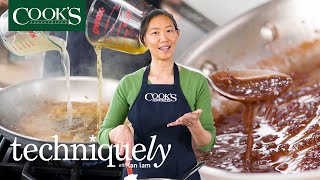 The Secrets to Easy amp Delicious Pan Sauces  Techniquely with Lan Lam [upl. by Hayidah704]