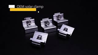 Solar panel end clamp [upl. by Moser]