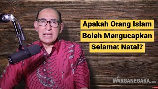 Apakah Orang Islam Boleh Mengucapkan Selamat Natal  Podcast Alwi Shihab [upl. by Olsen871]