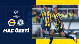 MAÇ ÖZETİ Fenerbahçe 21 Chelsea 200708 Şampiyonlar Ligi  Fenerbahçe SK [upl. by Lessirg]