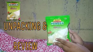 Amul Malai Paneer Unpacking and Review 2017 [upl. by Ardnuasal]