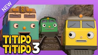 TITIPO S3 EP12 Superman Loco l Train Cartoons For Kids  Titipo the Little Train [upl. by Alyac]