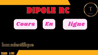 Extrait live cours Dipôle RC [upl. by Lahcym]