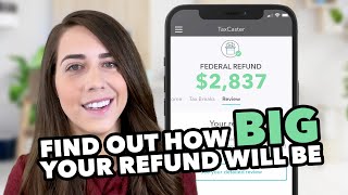 Find Out Your Tax Refund with TurboTax TaxCaster Calculator [upl. by Enialehs]