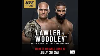 UFC 201 Lawler vs Woodley Retro Recap [upl. by Hoy]