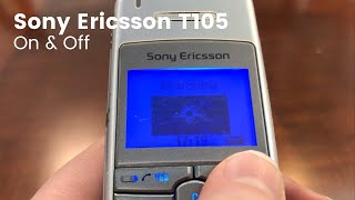 Sony Ericsson T105  On amp Off [upl. by Teage]