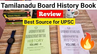 Tamilnadu Board History Book Review for UPSC 🔥  Best History book for IAS [upl. by Haik]