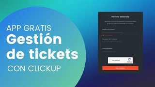 🎫 Gestión de tickets  Crea tu app gratis desde cero para gestionar incidencias [upl. by Vernor422]