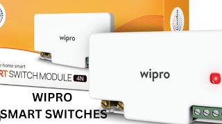 WIPRO SMART SWITCH WIFI CONNECTION TO THE SWITCH TO CONTROL FROM ANYWHERE [upl. by Anis]