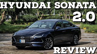 Review  Hyundai Sonata 20  Pakistan  4K hyundai hyundaisonata hyundaipakistan sonata blue [upl. by Aronas]