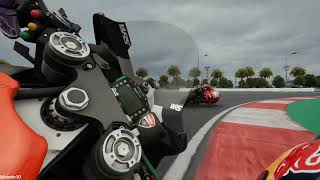 MOTOGP 24 MARTIN DUCATI ONBOARD MANDALIKA 2024 [upl. by Aicsila]