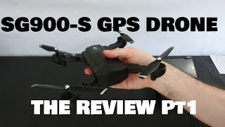 SG900S GPS DRONE 1080p REVIEW Pt1 [upl. by Siloum]