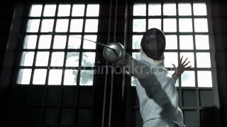 SUPER SLOWMO Fencing [upl. by Almap]