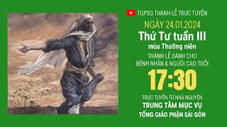 THỨ TƯ TUẦN III MÙA THƯỜNG NIÊN  1730 NGÀY 2412024  TRUNG TÂM MỤC VỤ TGPSG [upl. by Saretta736]