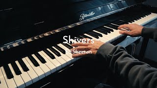 Shivers  Ed Sheeran  Piano Cover [upl. by Urbana889]