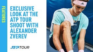 Exclusive Look at the ATP Tour Shoot With Alexander Zverev [upl. by Krysta999]