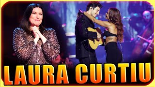 ANITTA e TIAGO IORC no GRAMMY LATINO 2023 Homenagem a LAURA PAUSINI [upl. by Turner]