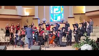 Wexford Carol by Elaine Hagenberg Hillsdale Baptist Church Choir [upl. by Araas]