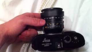 Video 2  Leica Noctilux 50mm f1 older version official review [upl. by Gasser451]