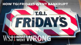 Why So Many TGI Friday Restaurants Are Closing  WSJ What Went Wrong [upl. by Skricki]