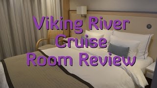 Viking River Cruise Europe Room Review [upl. by Dugas]