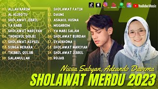 ALLAH KARIM  NISSA SABYAN  AL HIJROTU  ADZANDO DAVEMA  FULL ALBUM SHOLAWAT TERBAIK 2023 [upl. by Suoicul]