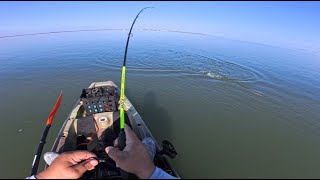 Kayak Fishing at Port Mansfield Texas 11122024 [upl. by Chancey142]