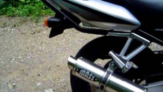 yamaha fzs600 fazer 35kw mass exhaust [upl. by Yreme]