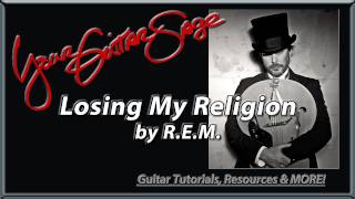 Losing My Religion by REM  How to Play Guitar Lesson  Beginner [upl. by Siurad355]