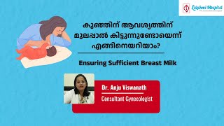 നിങ്ങളുടെ കുഞ്ഞിന് ആവശ്യത്തിന് മുലപ്പാൽ കിട്ടുന്നുണ്ടോ  Breastfeeding  Lakshmi Hospital [upl. by Seda107]