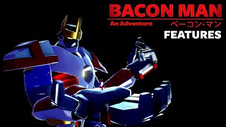 Bacon Man  Steam Features Trailer [upl. by Navanod]