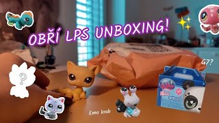 OBŘÍ LPS UNBOXING 😱 Balíčky od EvelineFlutter Lps Arsie a další ✨💗 Lps Celestial [upl. by Lotty]