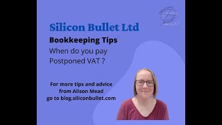 When do you pay Postponed VAT on imports in the UK [upl. by Naedan736]