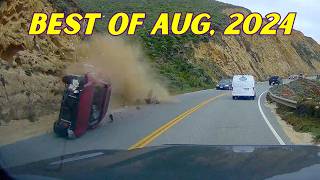 Best of Monthly Car Crash Compilation August 2024 [upl. by Artenehs]