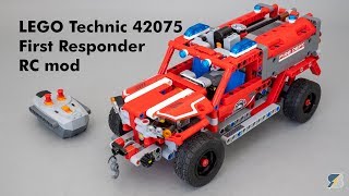 LEGO Technic 42075 First Responder RC mod with building instructions [upl. by Mena]