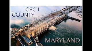 Amazing Aerial Views of Cecil County [upl. by Dorkas279]