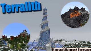 Terralith 120  Minecraft Datapack Showcase [upl. by Kamilah157]