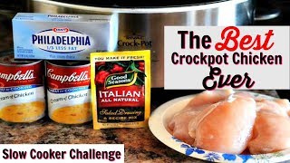 BEST CROCKPOT CHICKEN EVER  SLOW COOKER CHALLENGE  HOSTED BY MS VEE amp KENYAS DECOR CORNER [upl. by Haras]