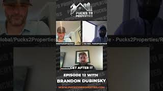 Brandon Dubinsky  Building a second career through real estate hockey realestate podcast [upl. by Lolita]