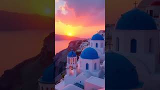 Santorini 🇬🇷 video viajes datoscuriosos comedy historia turismo [upl. by Atazroglam836]