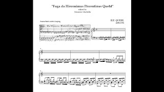 Hieronimus Florentinus Quehl 16941739 Fuga for Harpsichord in C maj Edited by Maurizio Machella [upl. by Burchett]