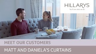 Hillarys Reviews  Matt and Danielas curtains [upl. by Asha]