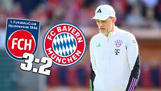 Nach 02 Heidenheim BLAMIERT Bayern Tuchel nicht mehr tragbar [upl. by Almap]