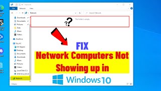 Fix Network Computers Not Showing Up in Windows 1011  easy fix  2023 [upl. by Shaia]