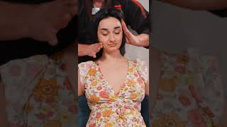 Extreme back chiropractic adjustment and lumbar back cracks for Mary chiropractor [upl. by Joanie]