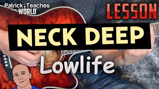 Neck DeepLowlifeGuitar LessonTutorialHow to PlayChords [upl. by Aihsot178]