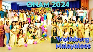 Onam celebration 2024Wolfsburg malayaleesmalayalam vlog germanyIndian festivals germanytrending [upl. by Sirej706]