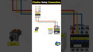 Flasher relay connection  electrical tips electrician [upl. by Arukas219]